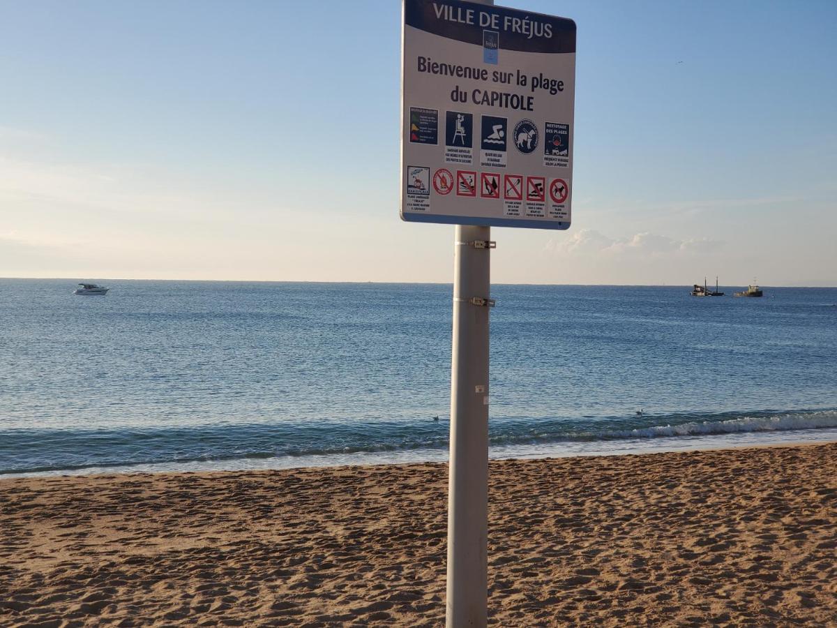 Frejus Plage Le Capitole T2 35M2 Climatise Balcon מראה חיצוני תמונה